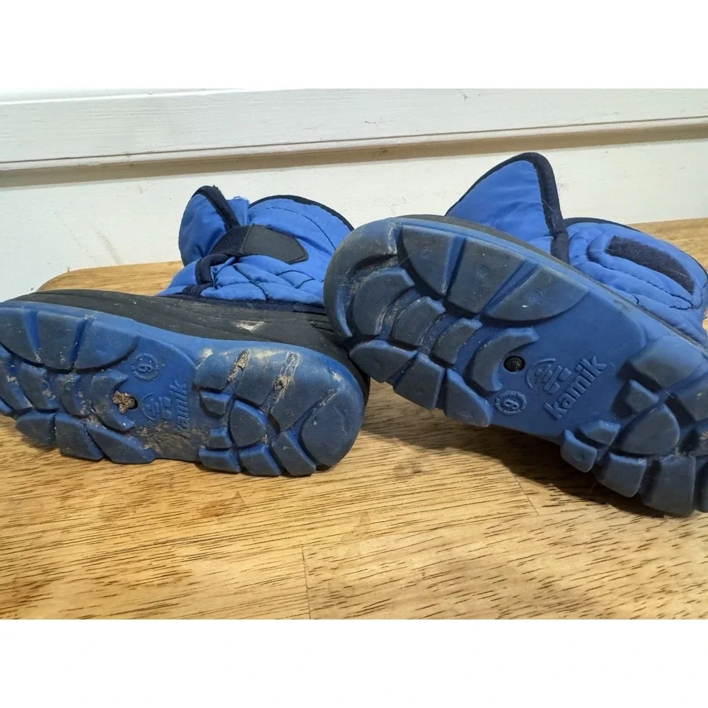 Kamik Youth Blue Winter Snow Boots Toddler US 9